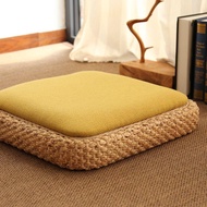 Taoli Shop🌸Futon Cushion Meditation Cushion Japanese Futon Kneeling Meditation Thickened Round Squar