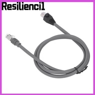 RESILIENCI1 Mini Ethernet Cable, 1m/3ft 2m/7ft 5M/16ft Grey Ethernet Cable Extension, Durable Waterp