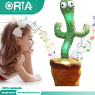 ORIA Dancing Cactus Toy Rechargeable Funny Talking Toy Electric Music Recording Dancing Singing Doll Toy 120 Songs TikTok Popular Gift for Baby Kids Children