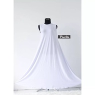 yukensi Kutung Inner Gamis Jersey Bigsize Jumbo XXL LD 120 CM Panjang 140 CM Long