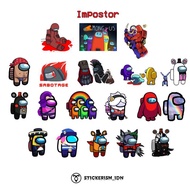 WATERPROOF US AMONG STICKER / STICKER [CONTENTS 20 PCS]