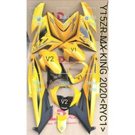 YAMAHA Y15 Y15zr V1 V2 MX King 2020 RCY1 Yellow Cover set Free Emblem(×4)