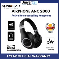SonicGear Airphone ANC 2000 Active Noise Cancellation Bluetooth Headphone | 1 Year Official Warranty