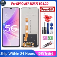Original LCD Compatible For OPPO A57 5G A77 5G LCD Screen Display Touch Screen Digitizer Assembly Re