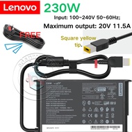 original Lenovo 230W 20V11.5A yellow USB ultra-thin adapter for Legion 5/Y ThinkPad P51/P70 and othe