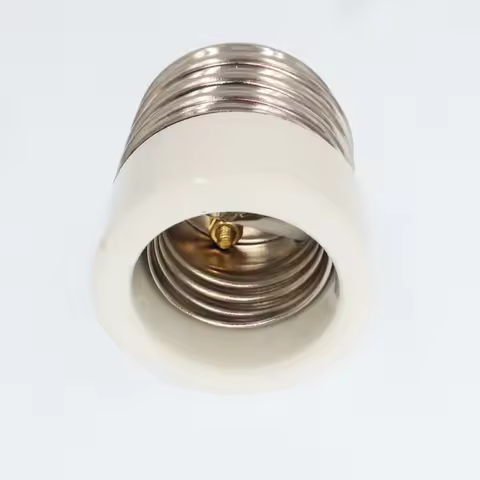 1pc E39/E40 to E26/E27 Light Socket Adapter Mogul to Medium Light Bulb Converter Ceramic CE UL,Insta