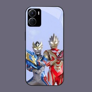 DJ-49 Ultraman Galaxy Casing GLASS soft frame black VIVO iQOO Y16 Z9X Y17S Y15S Y15A Y56 Y36i Y01 Y3