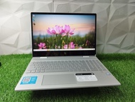 Laptop Hp Envy X360 2in1 touch i5 GEN 8 Ram 8gb Ssd 256gb bekas second