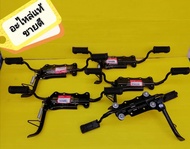 พักเท้าหน้า  เหล็กพักเท้าหน้าเวฟ125S   wave 125R  wave 125i ไฟเลี้ยวบังลม    เวฟ125s ไฟเลี้ยวบังลม  