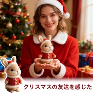 Handmade Felt Christmas Dolls | Set Of Santa, Bunny, Bear & Snowman | Soft & Safe For Kids | E8q2