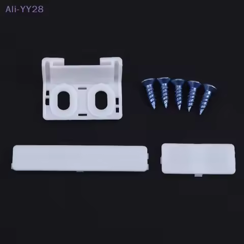 {MX} 1/4 Sets Refrigerator Door Sliding Guide For Electrolux/Siemens Built-in Fridge Door Slide Rail