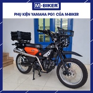 Yamaha PG1 Accessories – Genuine MBIKER, PG1 Rear Bracket, PG1 Front Bracket, PG1 Anti-Dump Frame