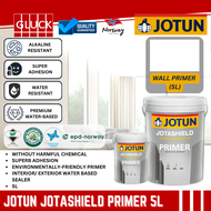 JOTUN Jotashield Primer 5L /Sealer /Cat Undercoat Dinding / Wall Sealer /(First Layer)/ Interior &amp; Exterior Wall