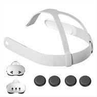 Head Strap for Meta Quest 3 Headband Strap for Oculus Quest 3/3S Headwear VR Headband Strap with 4 J