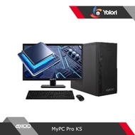 Axioo MyPC Pro K5 (8S1H19-22) i5-11400 8GB 128GB+2TB Intel Iris Windows 10 Pro