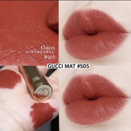 ลิปสติก Gucci แท้ 💯 ป้ายคิง รวมสี ป้ายคิง Rouge A Levres Mat Lip Colour 3.5g. MAT / SATIN / SHEER/ G