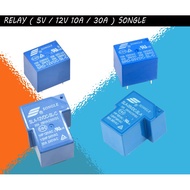 RELAY ( 5V / 12V 10A / 30A ) SONGLE