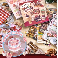 Ohaya | Japanese Gourmet Sticker Book Flashing Handbook Diary Gumei Material Decorative Stickers