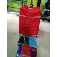 (SILA CHAT UNTUK WARNA)Kain penutup sangkar (tiada zip)/kelambu sangkar burung merbah jambul/kain sa