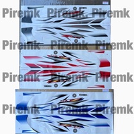 stripe moritaka rxz model catalyzer biru putih/merah putih/hitam putih