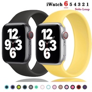 ใหม่สายเดี่ยวสำหรับนาฬิกา Apple 6 SE 5 4 Band 40มม. 44มม. สร้อยข้อมือสปอร์ตซิลิโคน Correa Watch 3 2 1วง38มม. 42มม. สายรัดข้อมือ