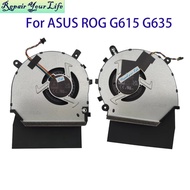 12V 5V CPU GPU Cooling Fan For ASUS ROG Strix 16 G615 G635 2025 Notebook Cooler Fans Parts 13NR0LN0P