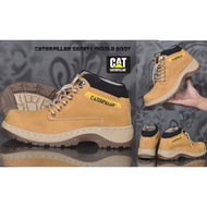 Caterpillar Safety Middle Boot Tan & Brown Shoes