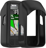 Lettou Silicone Case Compatible for Wahoo-ELEMNT-Bolt-V2 (Black)