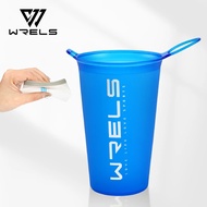 1pc 200ml Foldable Sports Water Cup Marathon Cross-country Running Folding Soft Water Cup Small and 