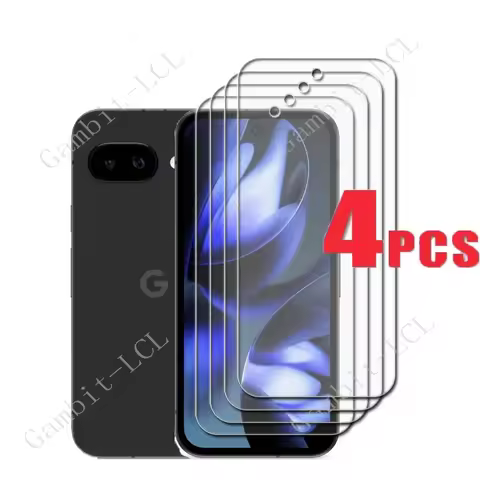4PCS Tempered Glass For Google Pixel 9a 6.3" Protective Film ON GooglePixel9a Pixel9a G3Y12 GTF7P GX