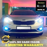 2014-16 Kia Cerato Forte K3 6500k White LED Headlight / Fog light Bulb No Dash Error - 9005 T10 H1 H