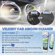 Car Services - VELKERY Car Aircon Coil Cleaner Treatment | Aircon Chemical Cleaning Remove Bad Smell