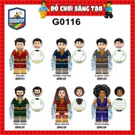 DC Comics Superhero Shazam Minifigure Puzzle! The ferry of the gods - Creative Assembling Toy - G011