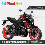 Yamaha MT-15 WOLF FULL BODY MOTORCYCLE DECAL STICKER PREMIUM QUALITY