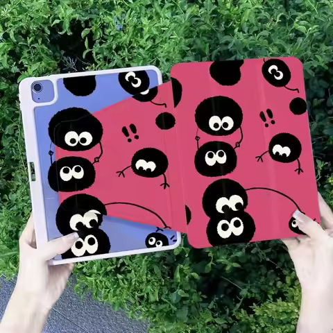 Rose Red Hand in Hand Small Coal Ball Case Funda Accessories for Ipad Case 10th Generation Ipad 2017