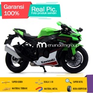 Diecast Miniatur Mainan Motor Kawaski  ZX-10R