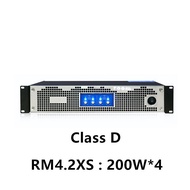 RM4.2XS 200watt 200W 2U class d 4 channel class d amplifier sound quality amplifier power profession