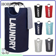 HOBBYHUB Extra-Large Laundry Basket, 82L Vertical Waterproof Laundry Basket, Space-Saving Durable Pa