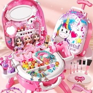 New Product#[48Hourly Delivery]Children3Toy Pretend Play Trolley Case Handmade Accessories for Girls
