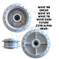 HUB BUYUNG FRONT / REAR HONDA WAVE 110 WAVE DASH 110 FUTURE 125 CX110 ALPHA 110 HUB RIM DEPAN BELAKA