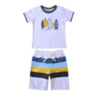 (Singapore Stock) BQT Leisure Boy Beach Boy Theme Short Sleeve and Short