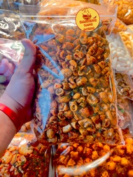 sotong pedas daun jeruk kemasan 1kg/500gram/250gram/ food snack seblak sotong goreng pedas ori daun