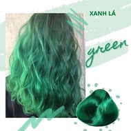 Tuýp Màu Nhuộm Tóc Xanh Lá Green 0/99 hàng Việt nam tặng kèm oxy