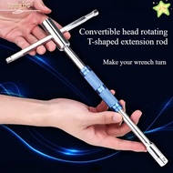 TOPABC 1Pcs T Handle Hexagon Wrench, Versatile Adjustable T-type Spinner, Durable Spinner Handle Ext