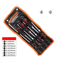 7Pcs obeng ketok dengan obeng berbentuk salib hati dengan port datar bunga plum untuk perbaikan mobi