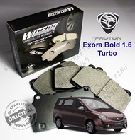 Works Engineering Brake Pad Proton Exora Bold 1.6 Turbo (Front) Works Brake Pad Ceramic Original