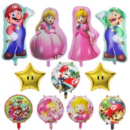 Super Mario Bros Theme  Foil Helium Balloon For Kids Party Decorations Supplies Kids Favor