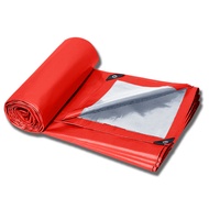 หนาขึ้น ผ้าใบกันแดดฝน PE (มีตาไก่) 100% ผ้าใบ กันน้ำ ขนาด2x2 2x3 2x4กันแดด (มีตาไก่) 3x3 3x5 ผ้าคลุม