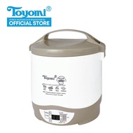 [HOT DEAL] TOYOMI RICE COOKER WITH STAINLESS STEEL POT 0.6L - RC 616