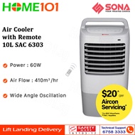 Sona Air Cooler With Remote Control 10L SAC6303 | SAC 6303